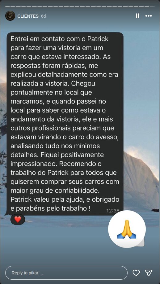 Relato sobre o trabalho de avaliação da PTKAR